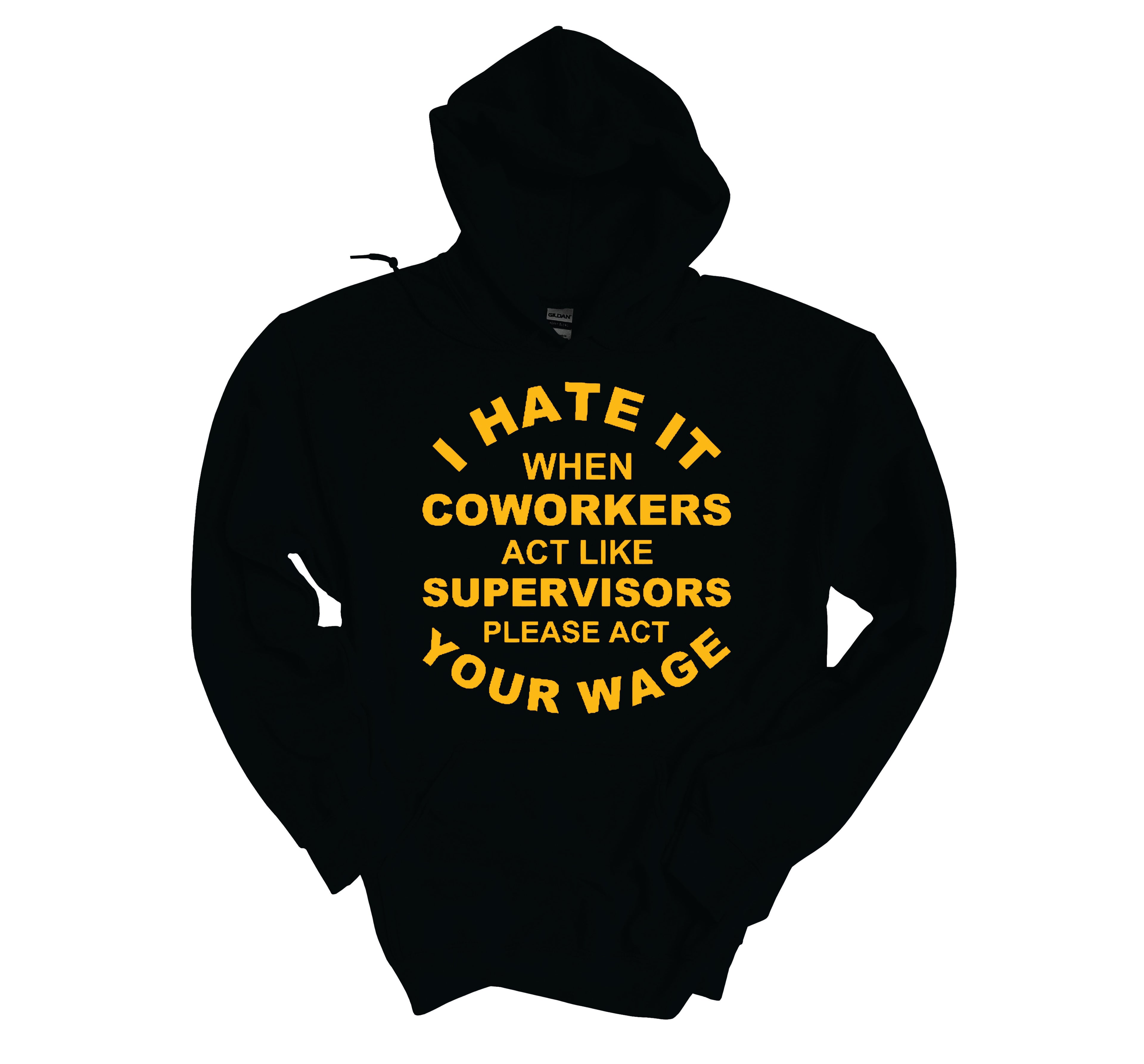 Co-Worker Wage Hoodie image 0