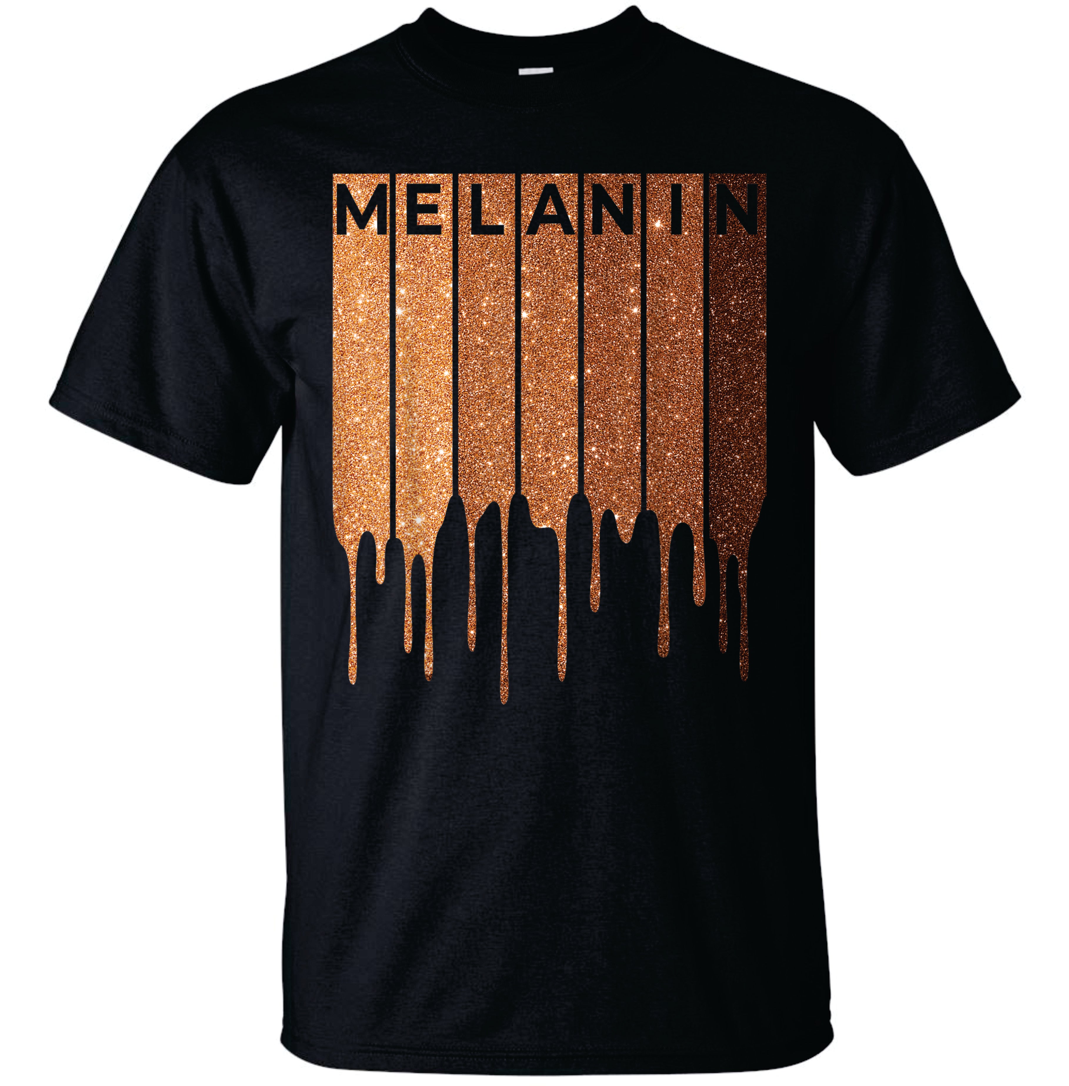 Melanin Glitter Transfer T-shirt image 0