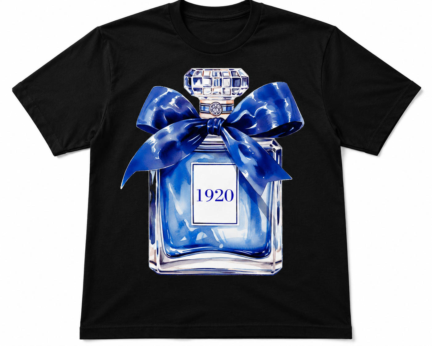 Sorority Perfume Bottle Black T-shirts