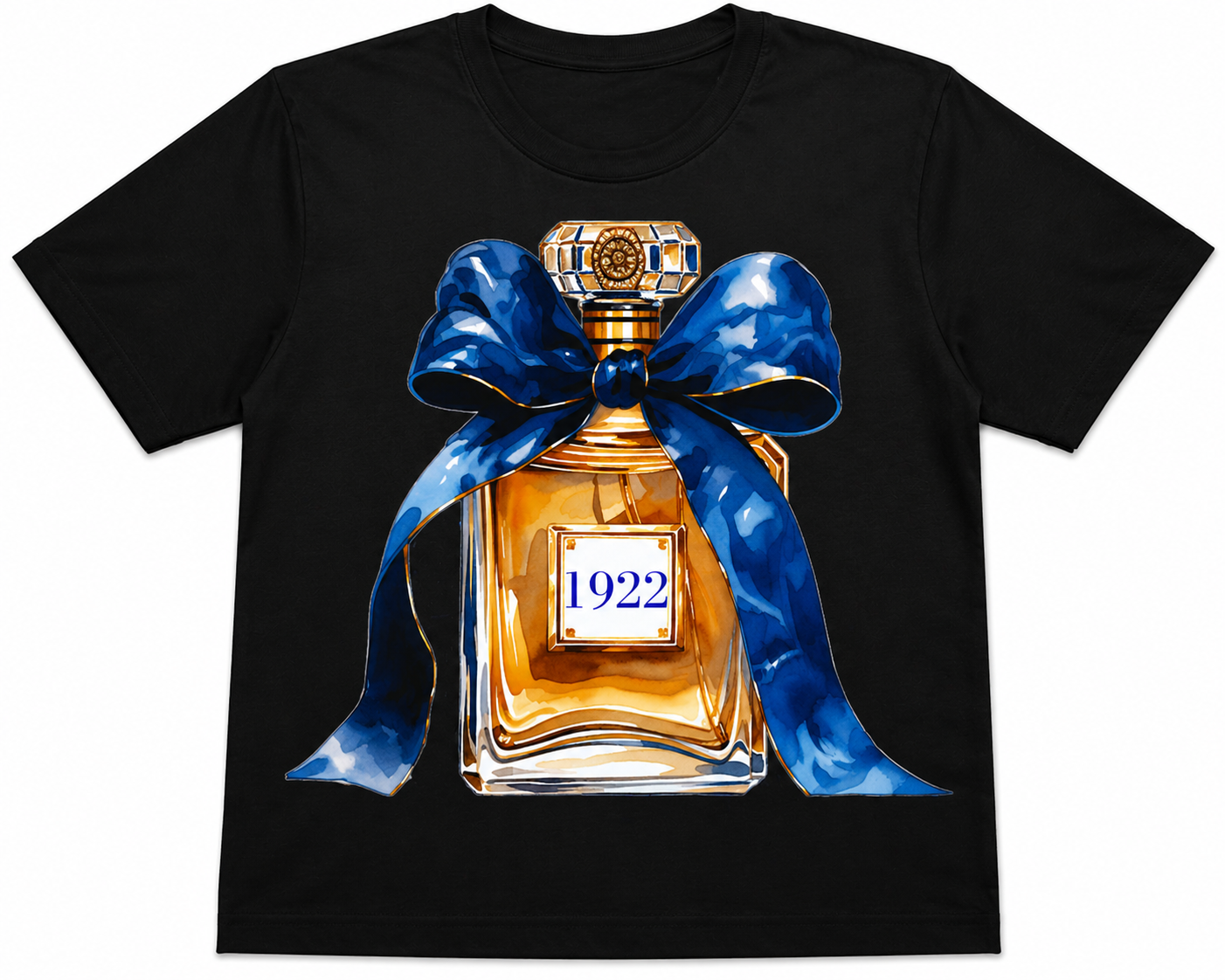 Sorority Perfume Bottle Black T-shirts