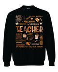 Melanin Teacher Sweatshirt image 0