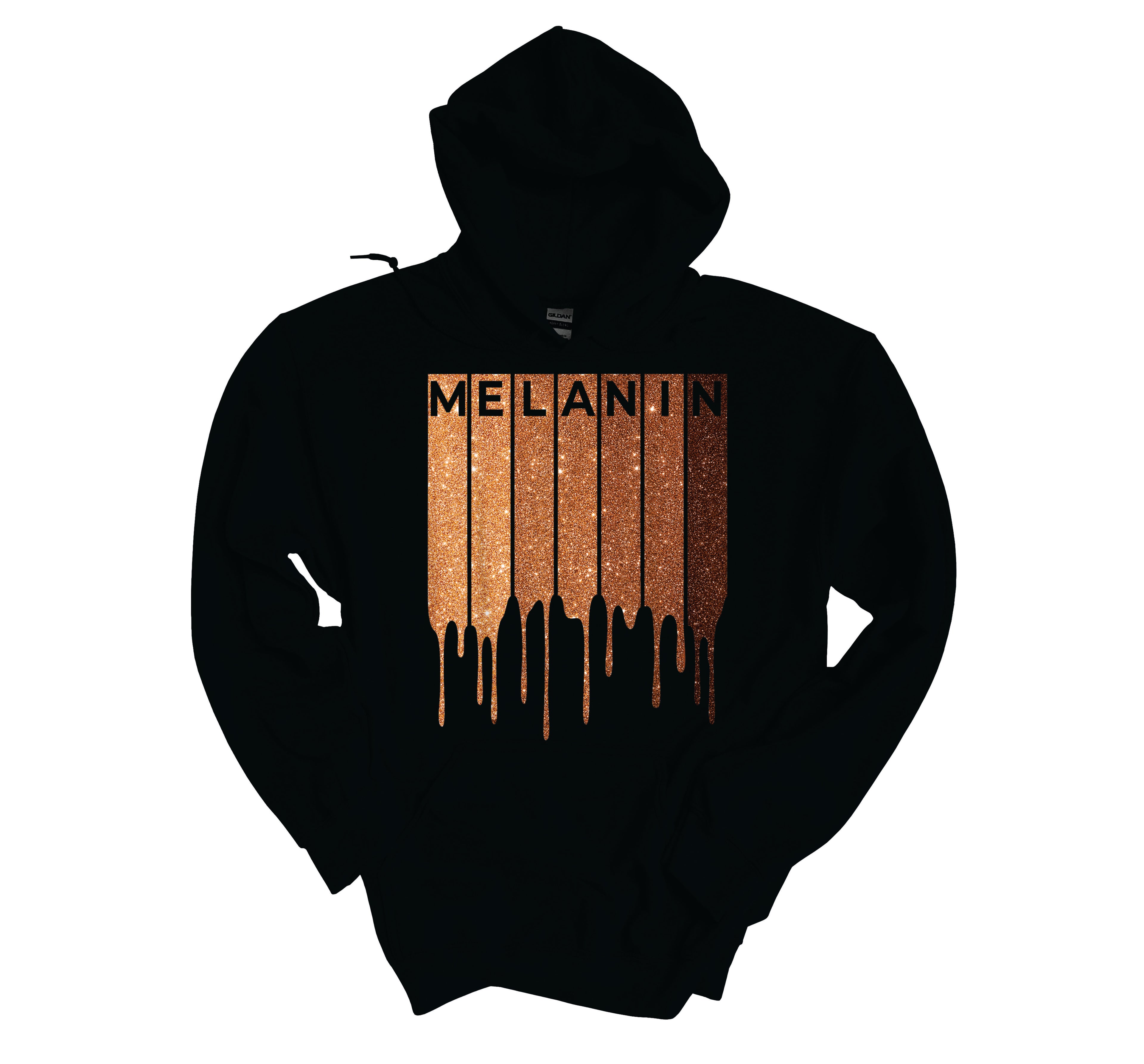 Melanin Blingy Transfer Hoodie image 0