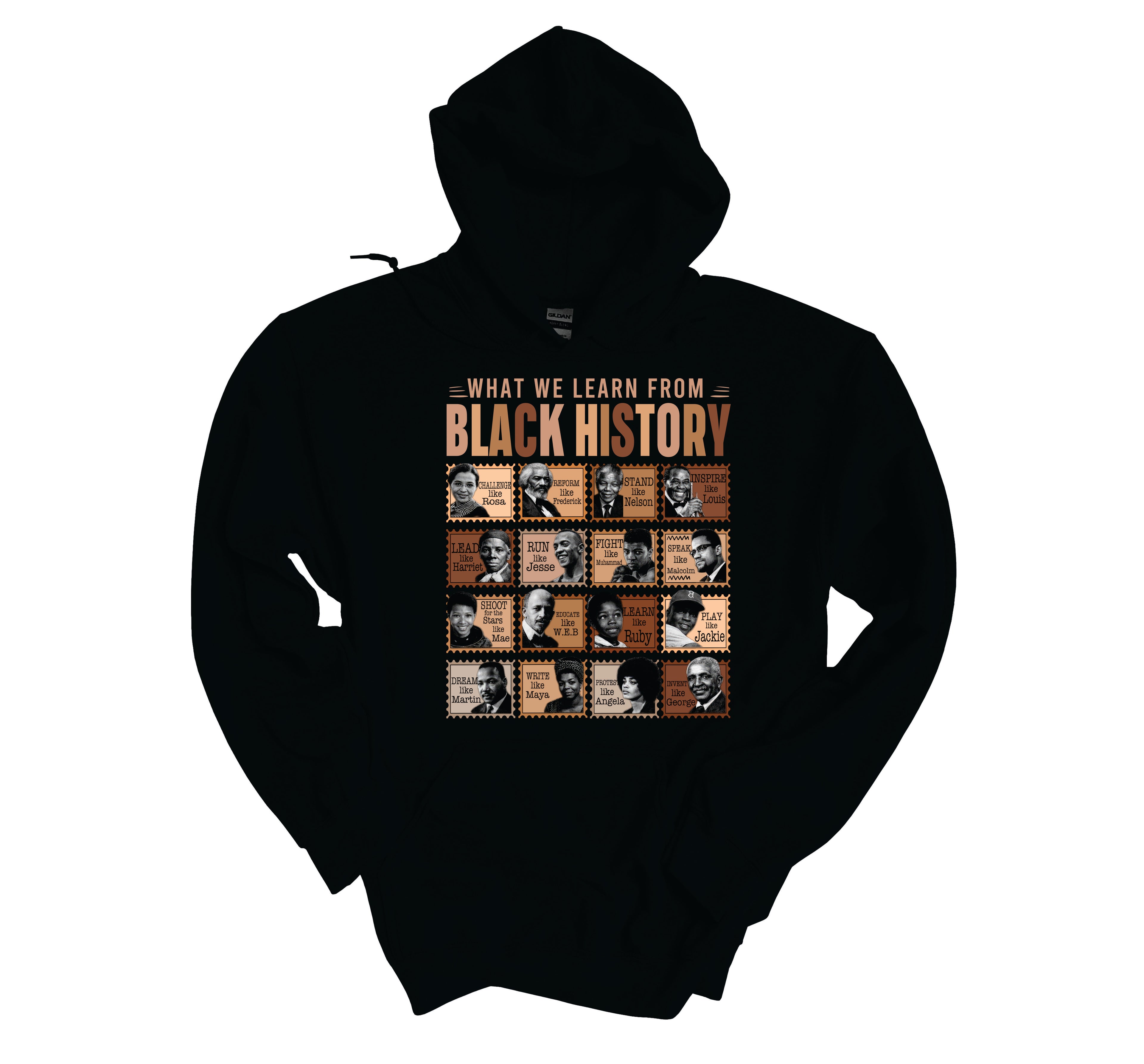 What I Learned Stamps Hoodie image 0
