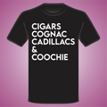 Cigars, Cognac, Cadillacs Tee image 0