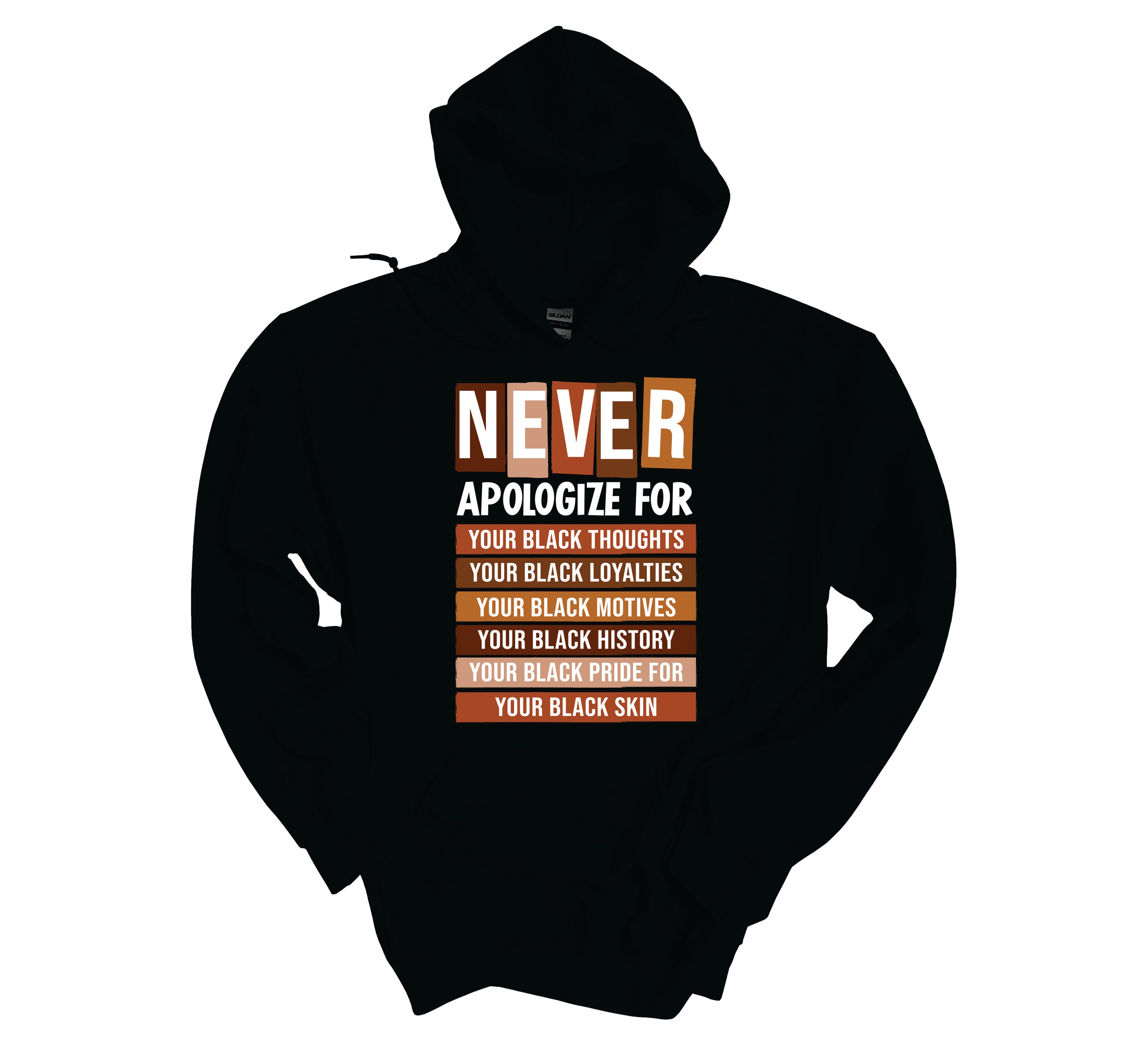 Never Apologize Hoodie image 0