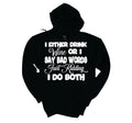 Wine Bad Words Hoodie image 0