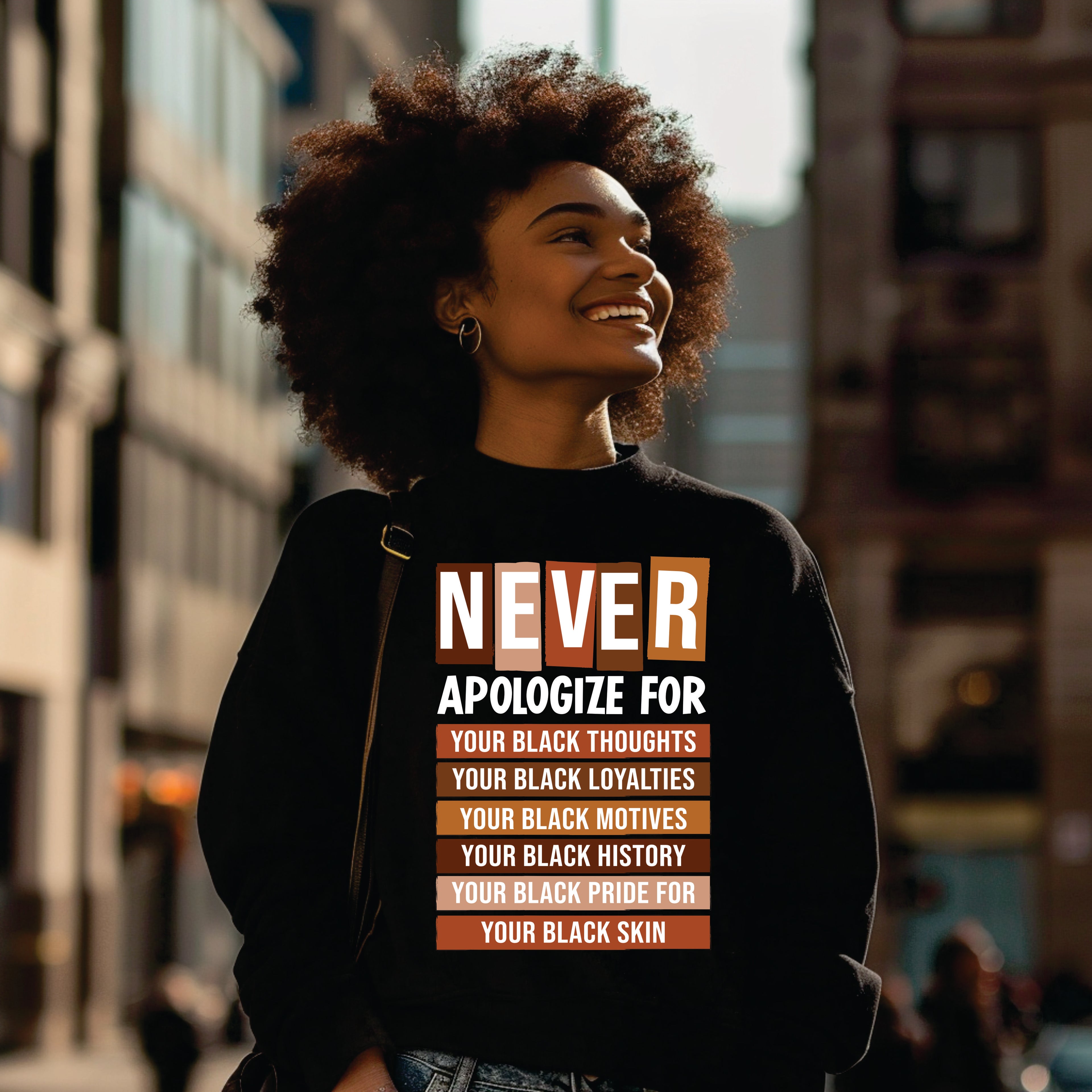 Never Apologize Tshirt image 1