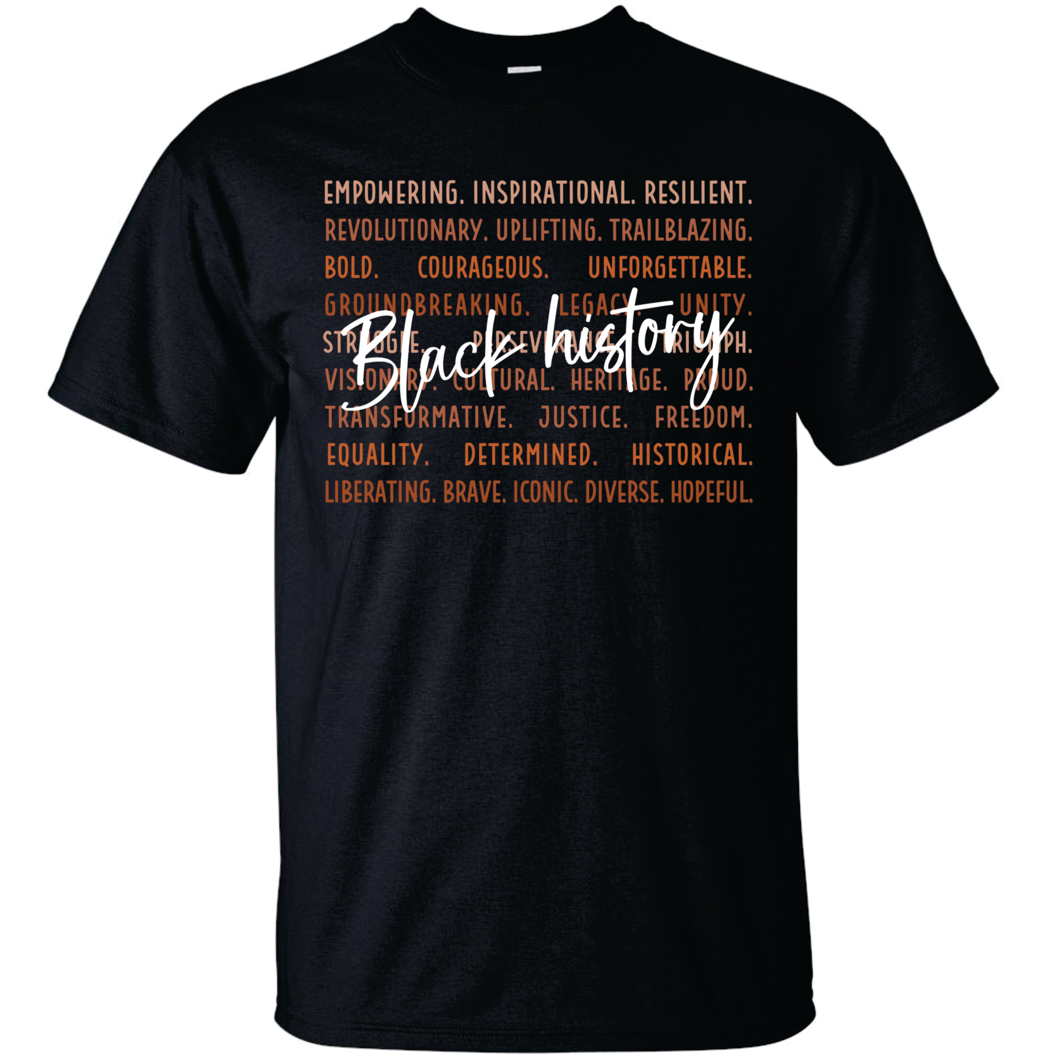 Black History Positivity T-shirt image 0