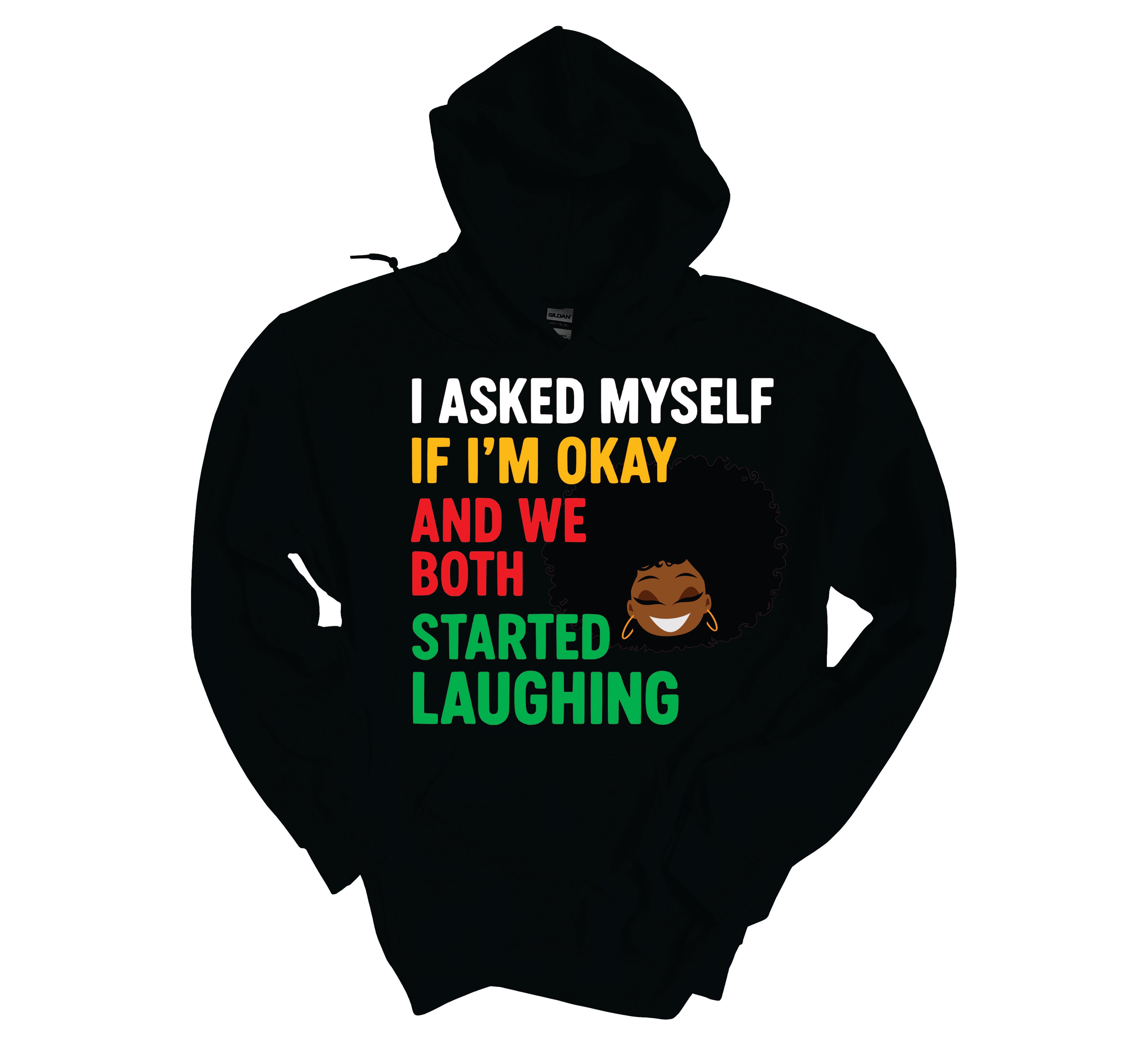 I Asked Myself Hoodie image 2