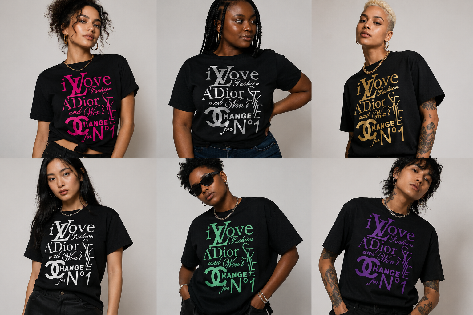 I Love Fashion Tees image 1