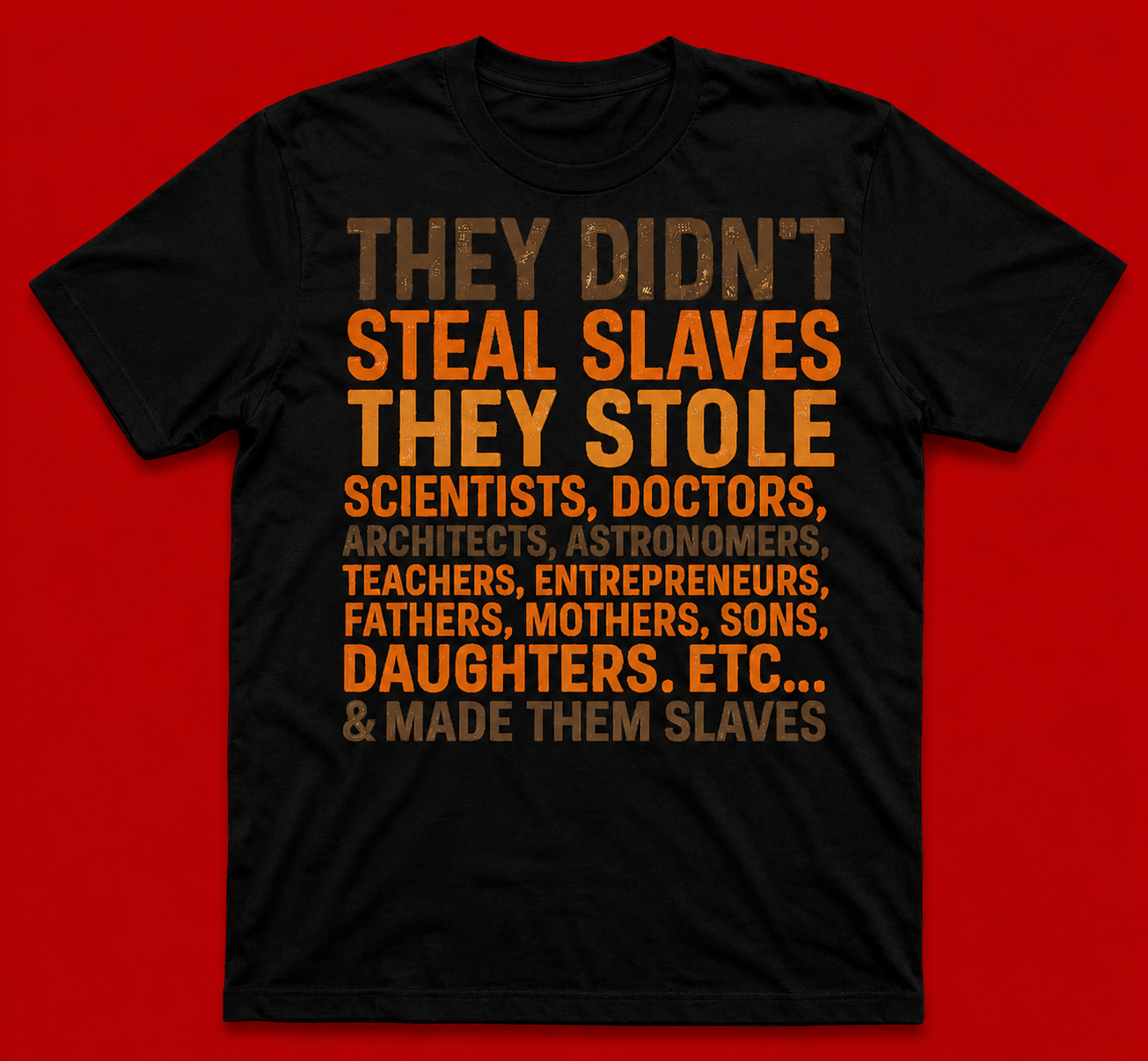 They Didn't Steal Slaves image 0