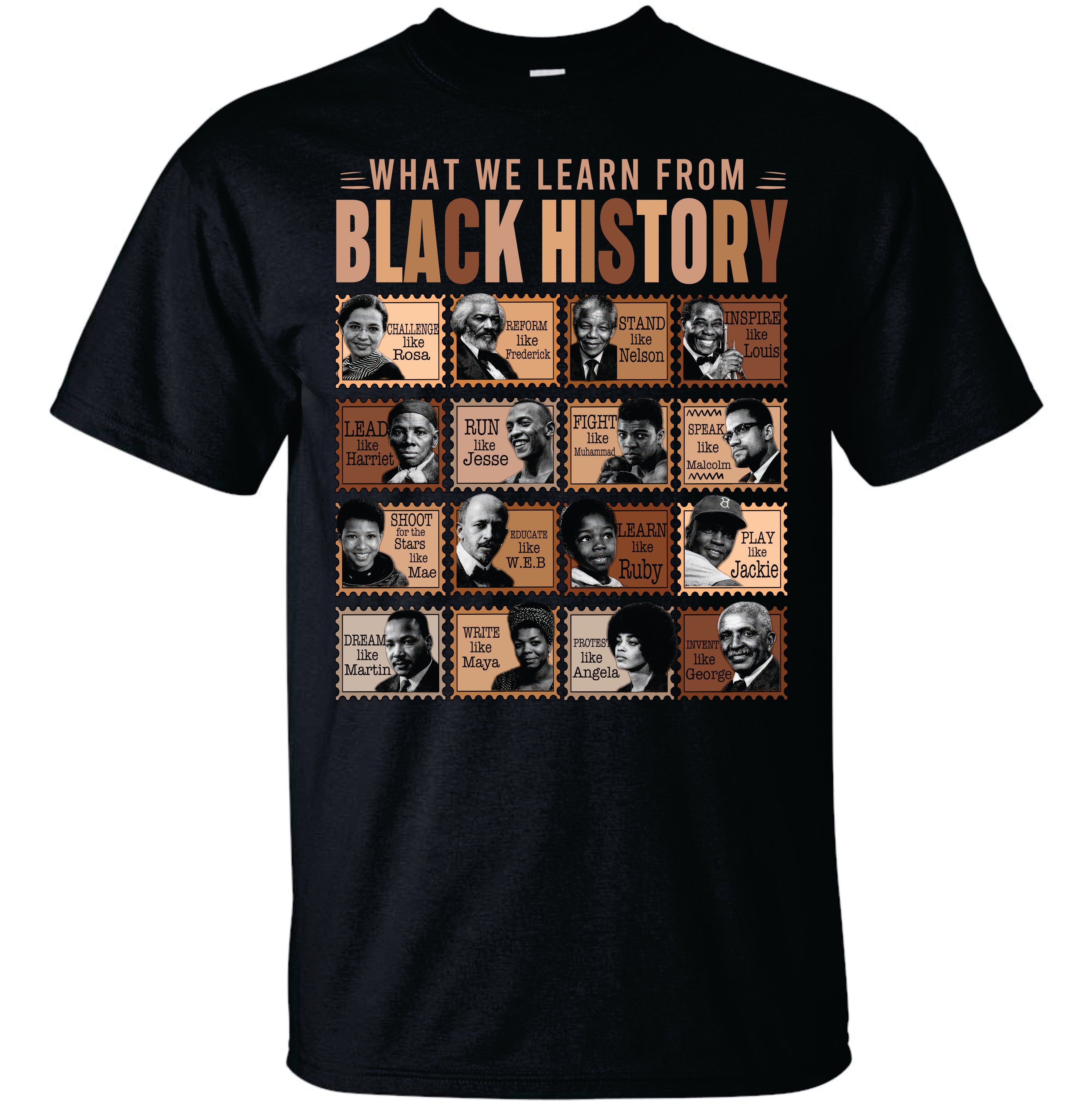 Learn From Black History T-shirt image 0