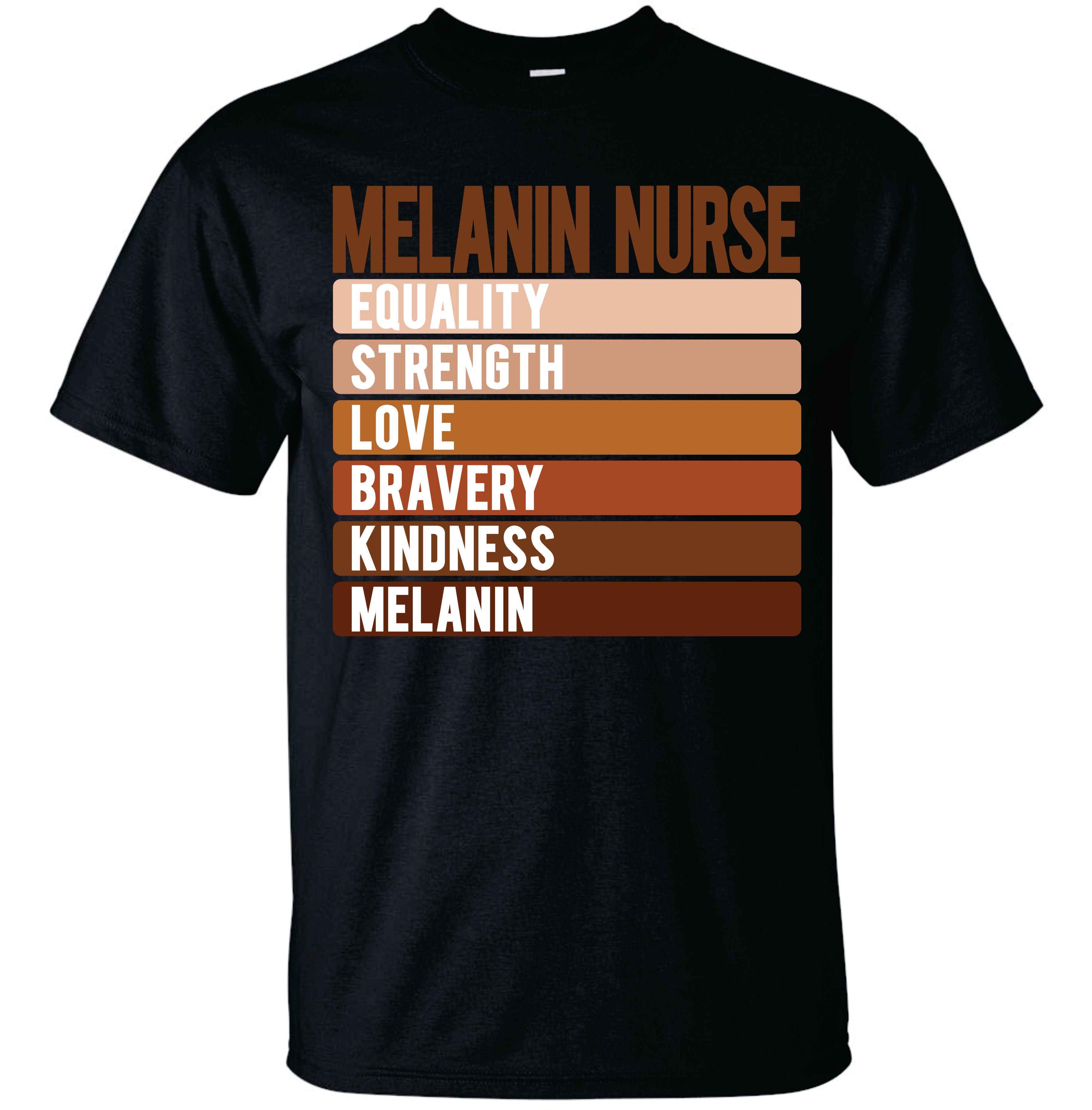 Melanin Nurse T-shirt image 0