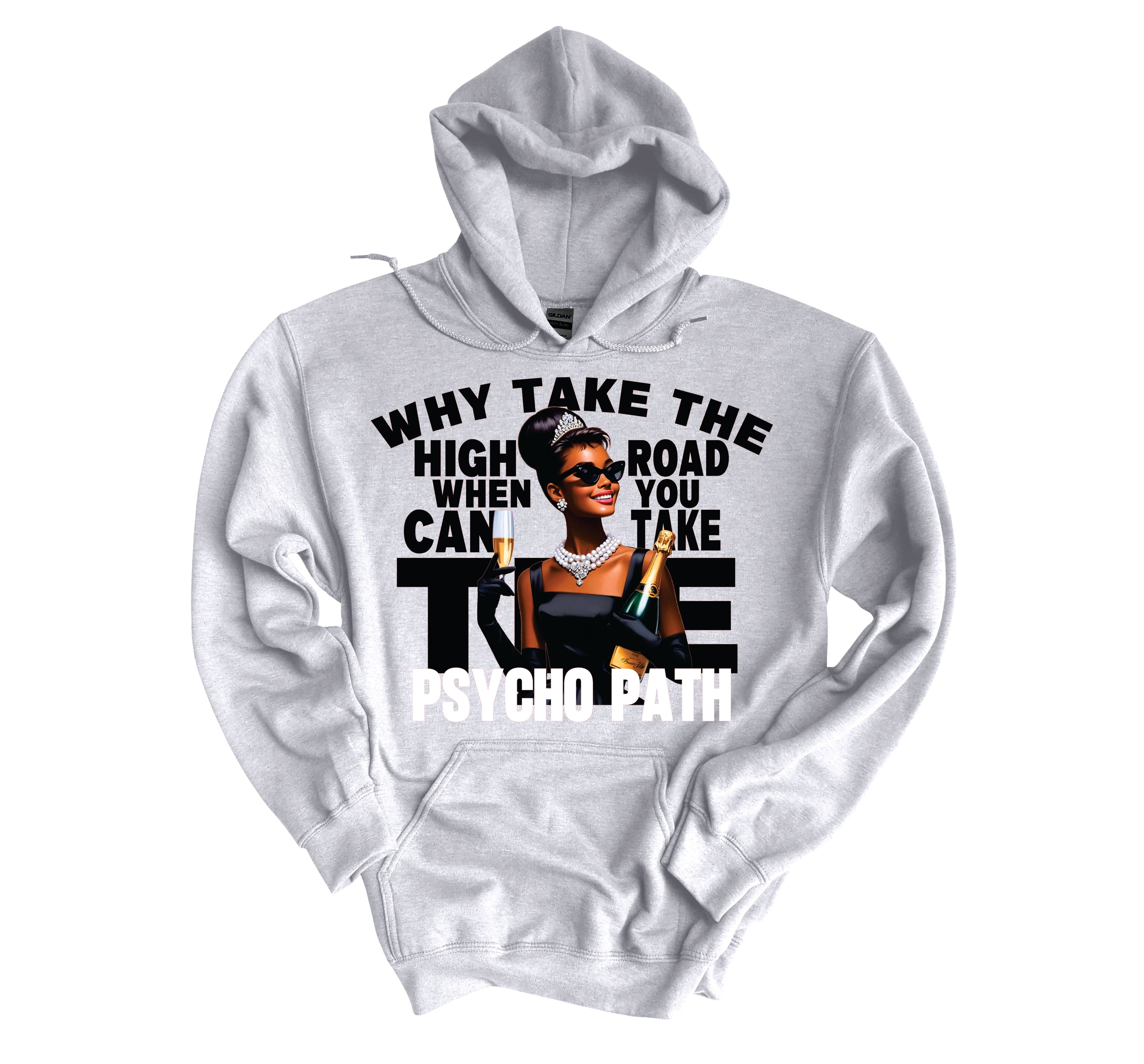 Why Take High Road Hoodie image 3