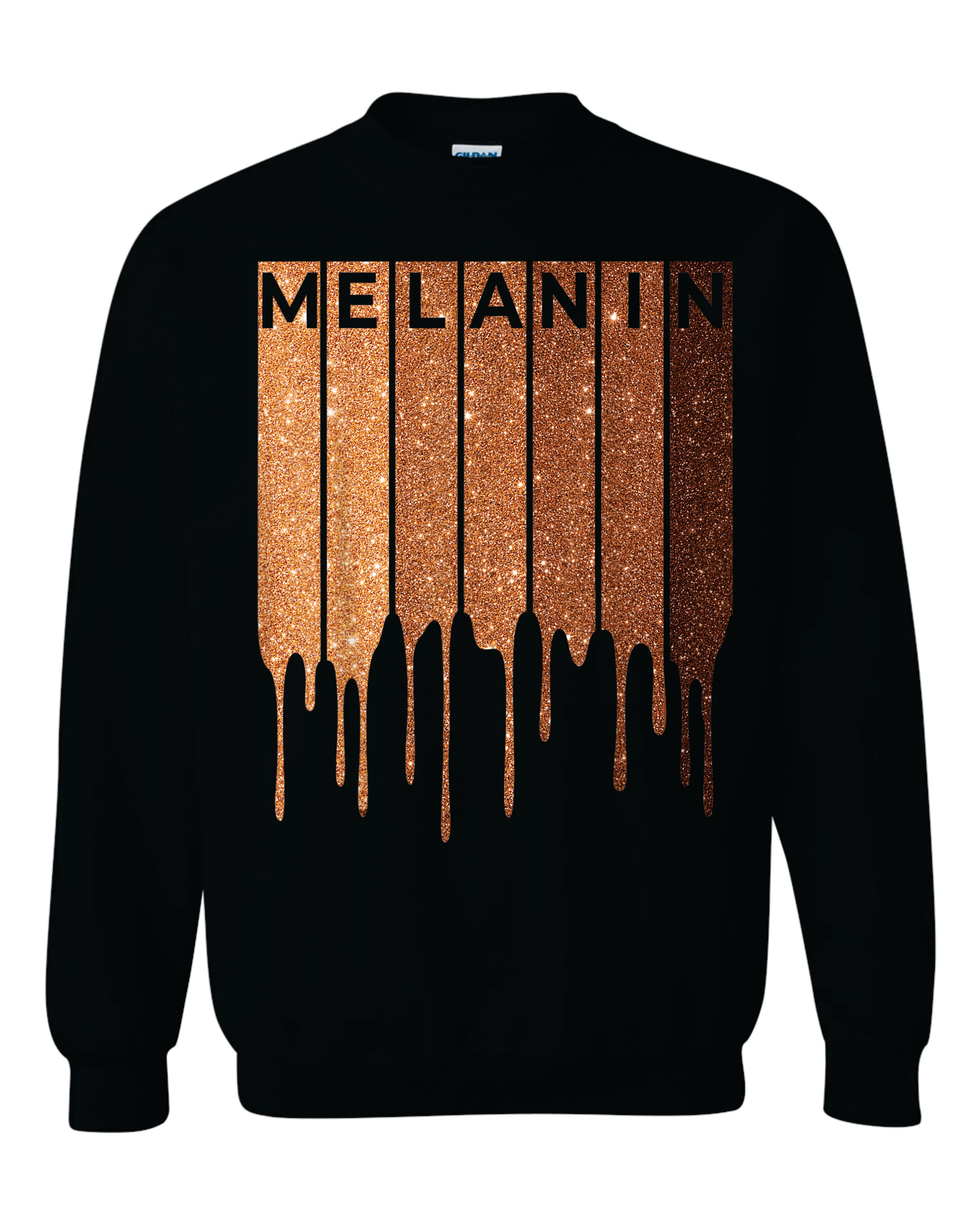 Melanin Glitter Transfer Sweatshirt image 0