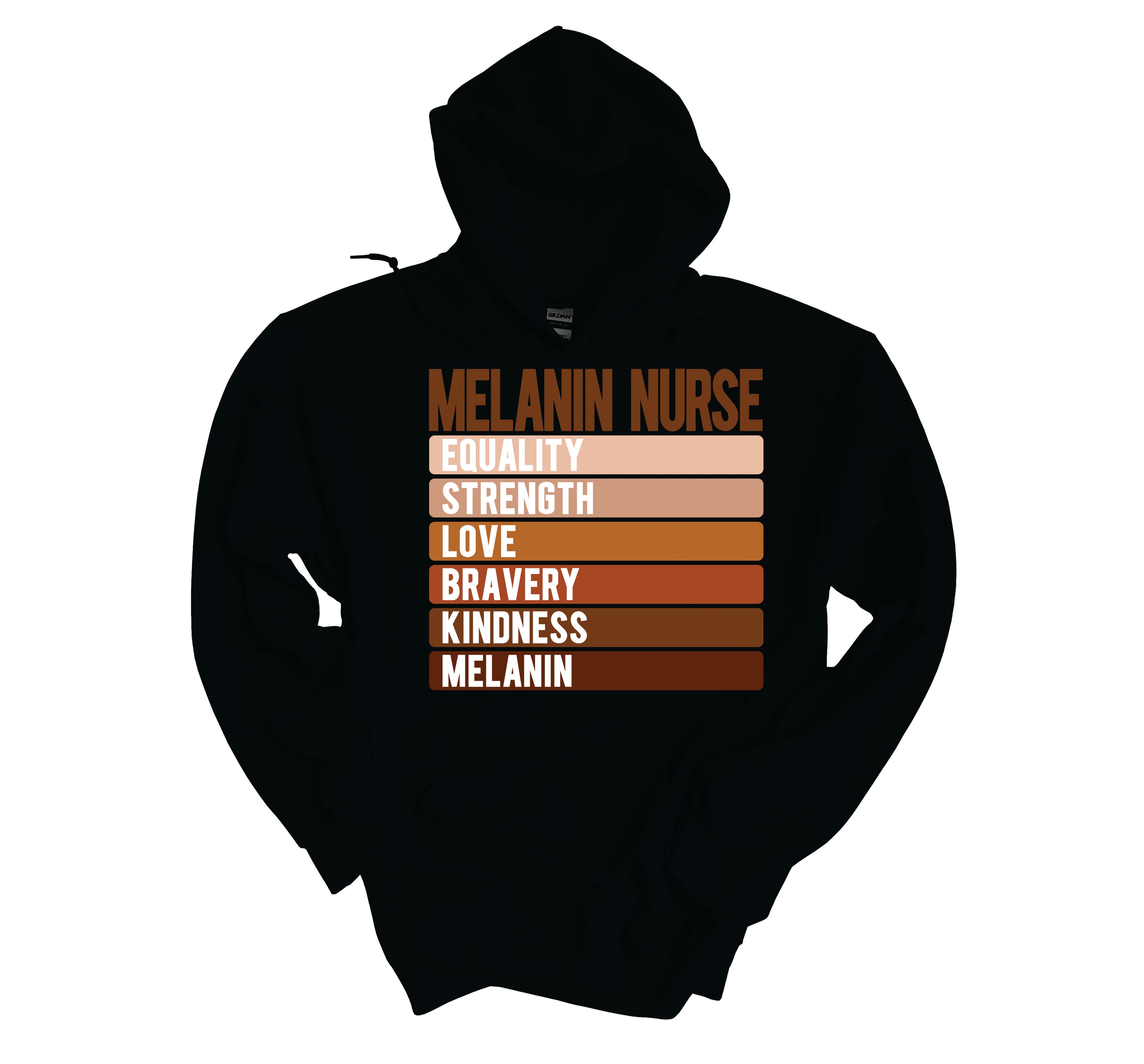Melanin Nurse Hoodie image 0