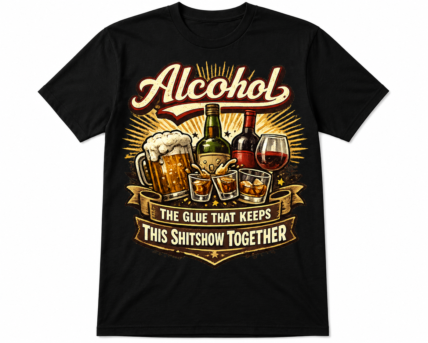 Alcohol is the Glue