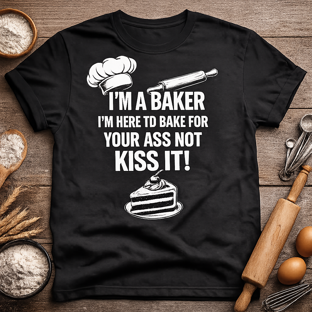 I'm a Baker I'm Here to Bake for your Ass not Kiss it