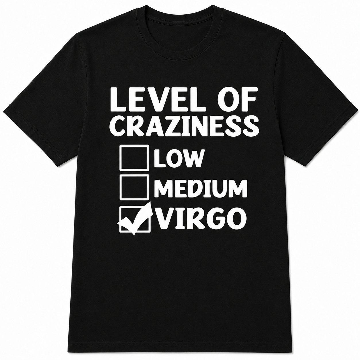 Level of Craziness Virgo