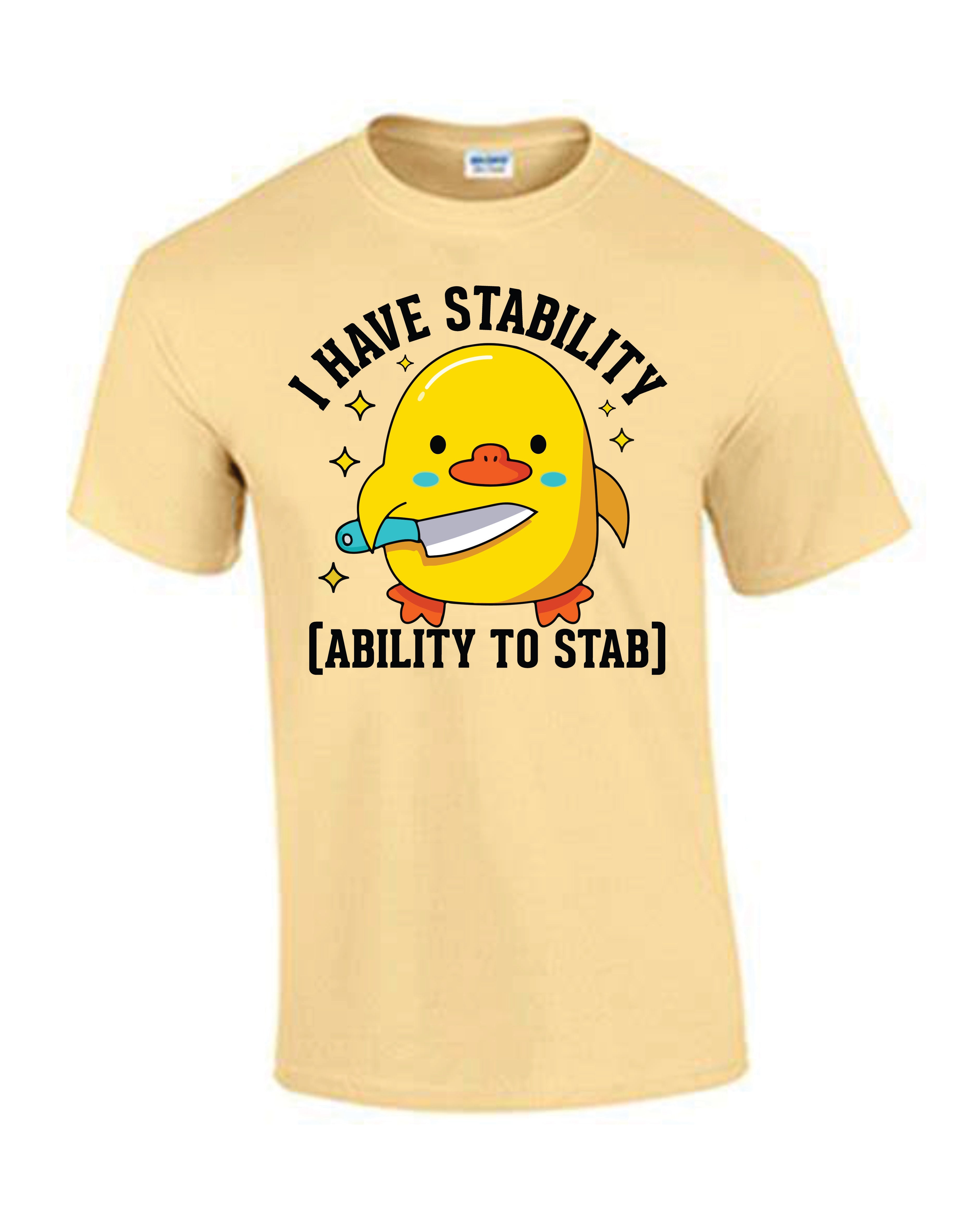 Stability Ability to Stab Tee image 0