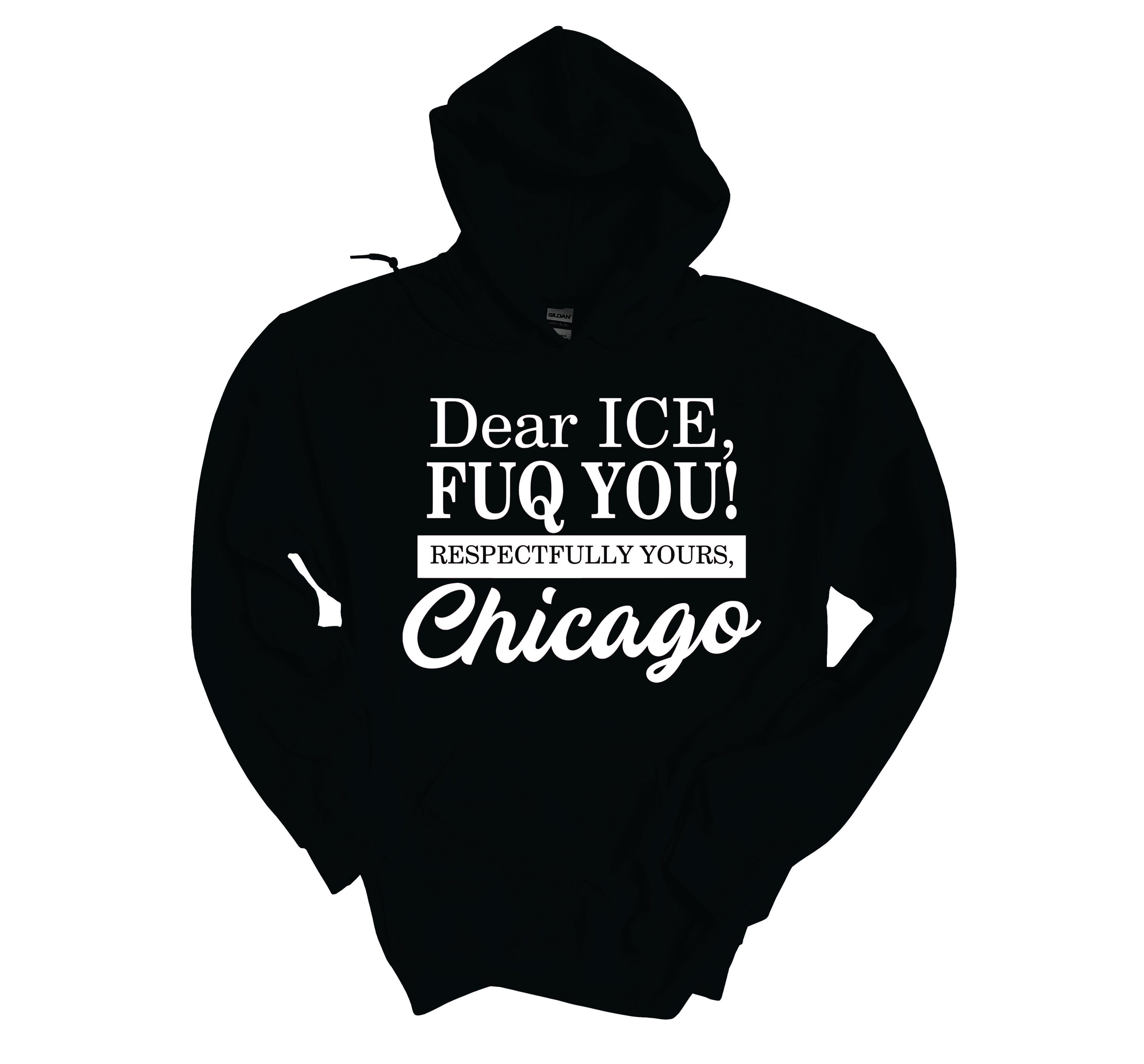 Dear ICE FUQ YOU Hoodie image 0