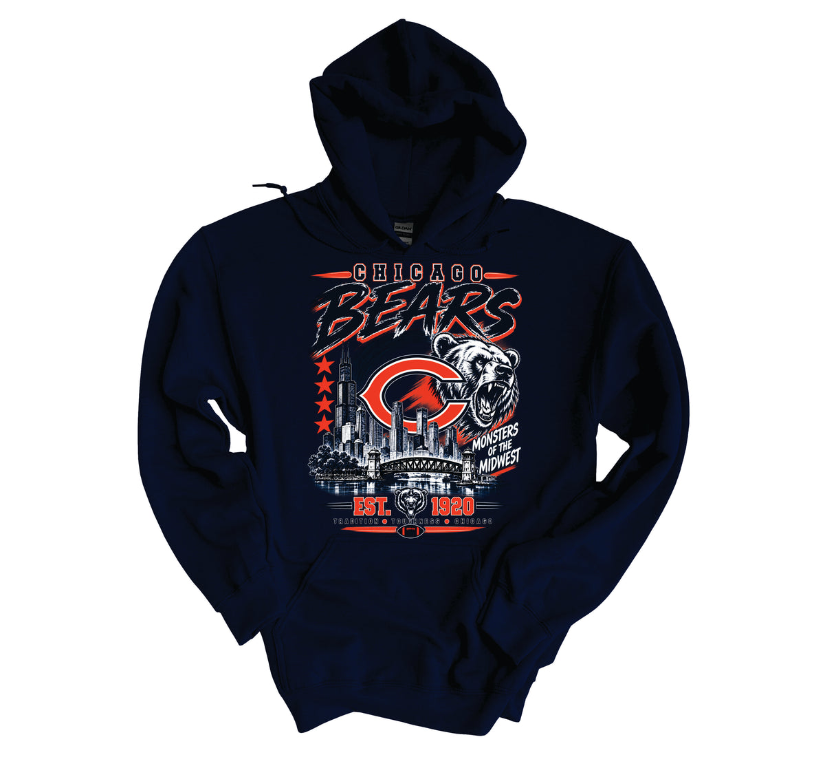 Chicago City Style Hoodie