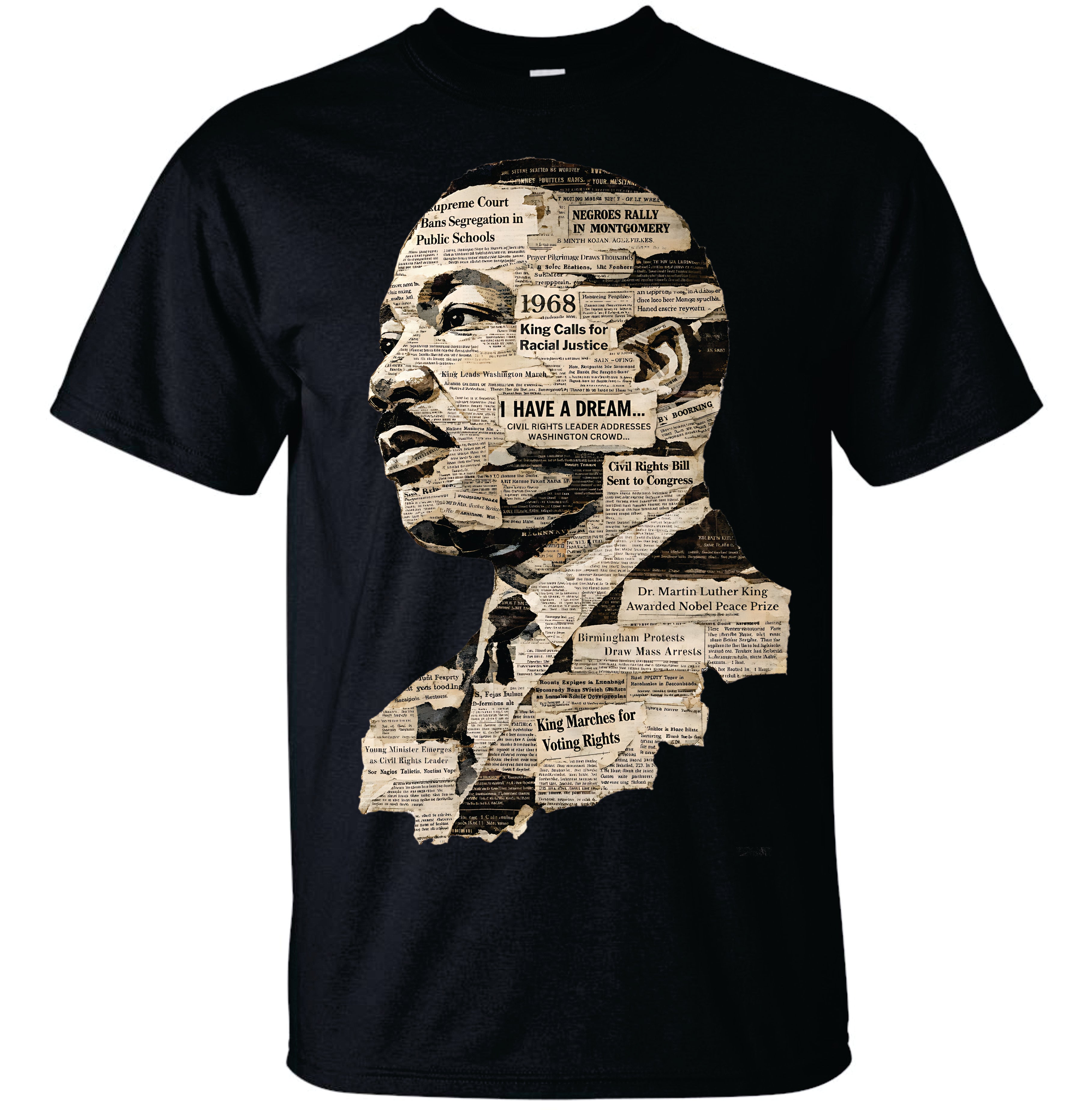 Greatness Headlines T-shirt image 1
