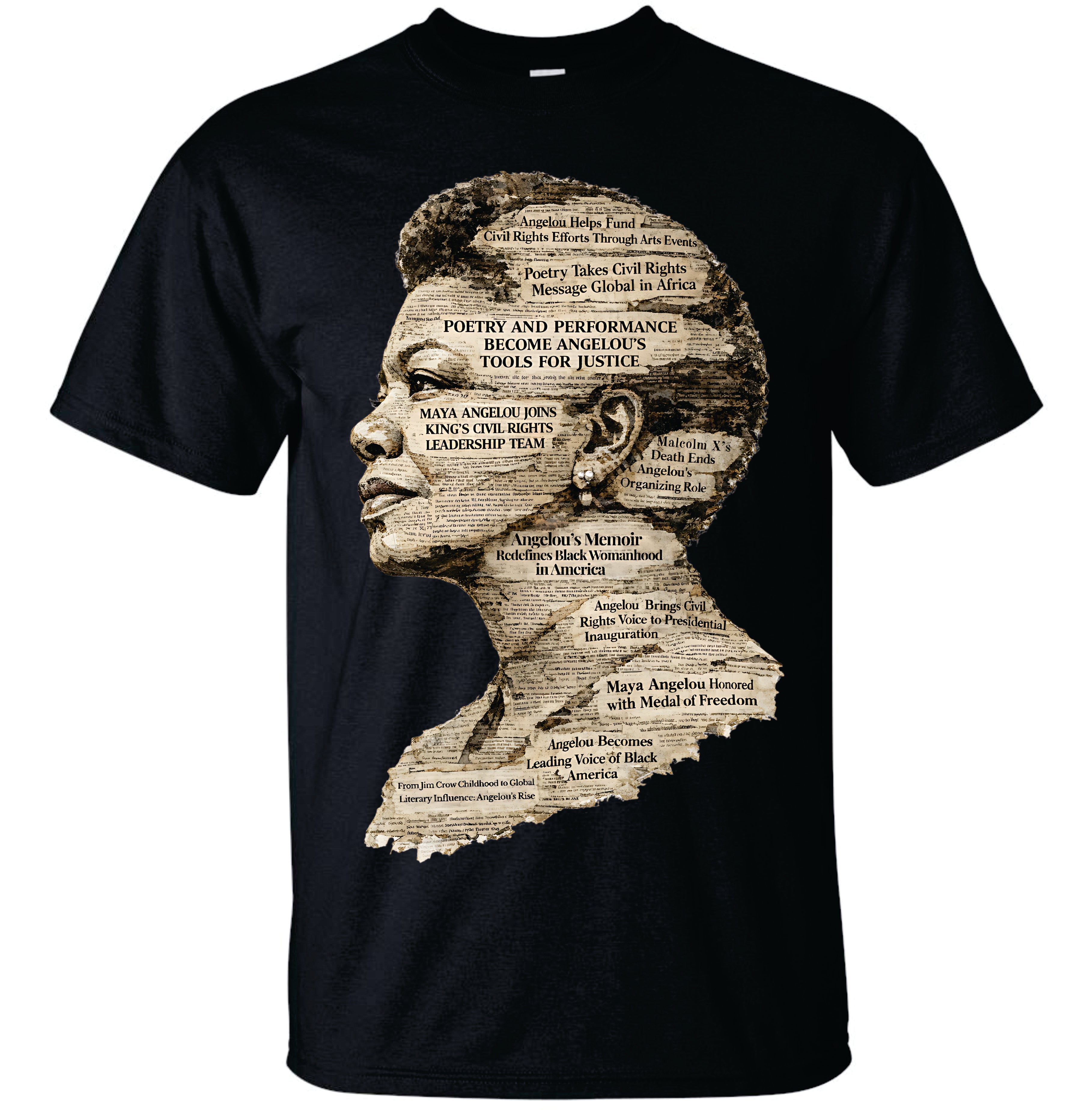 Greatness Headlines T-shirt image 2