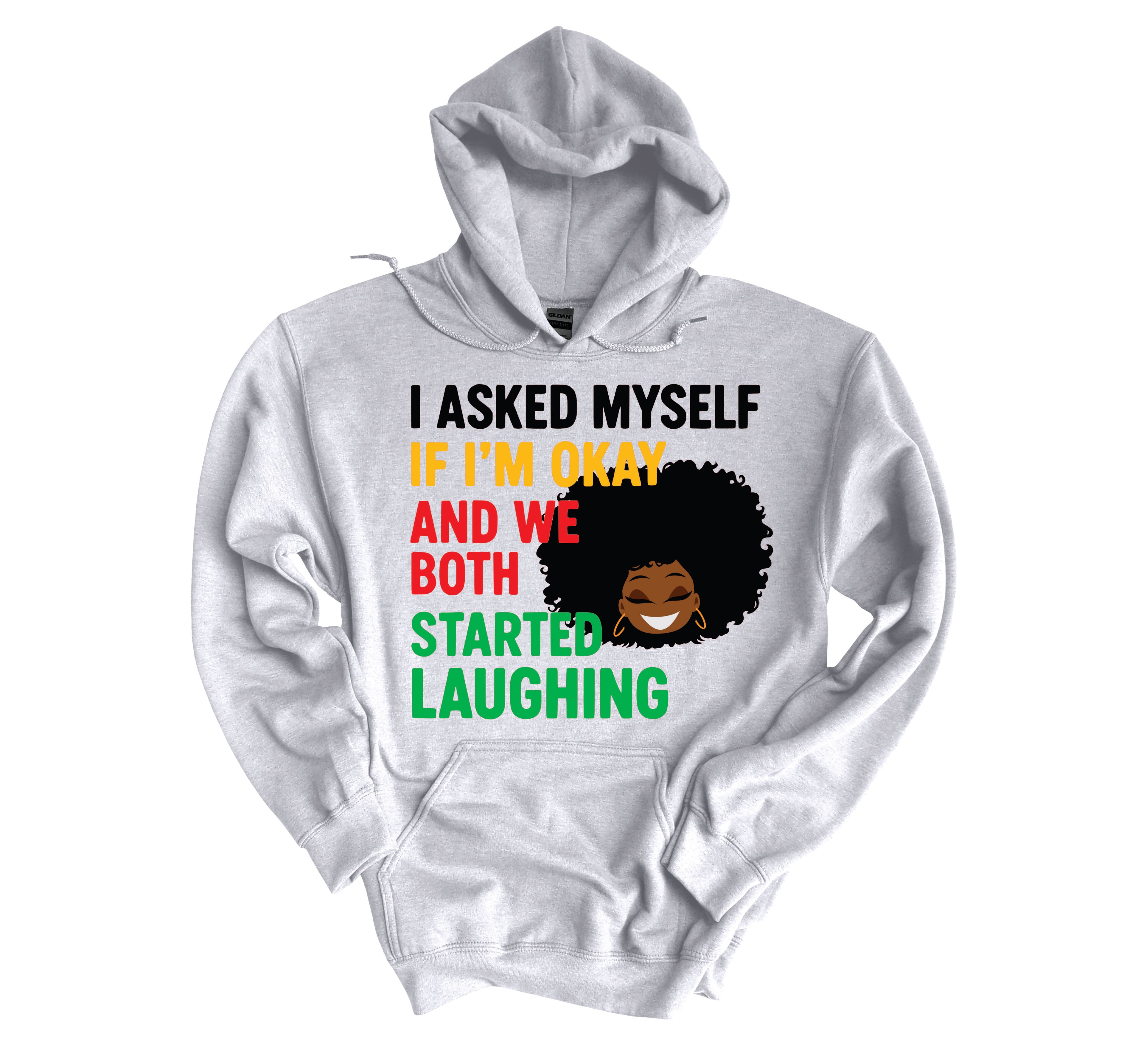 I Asked Myself Hoodie image 0