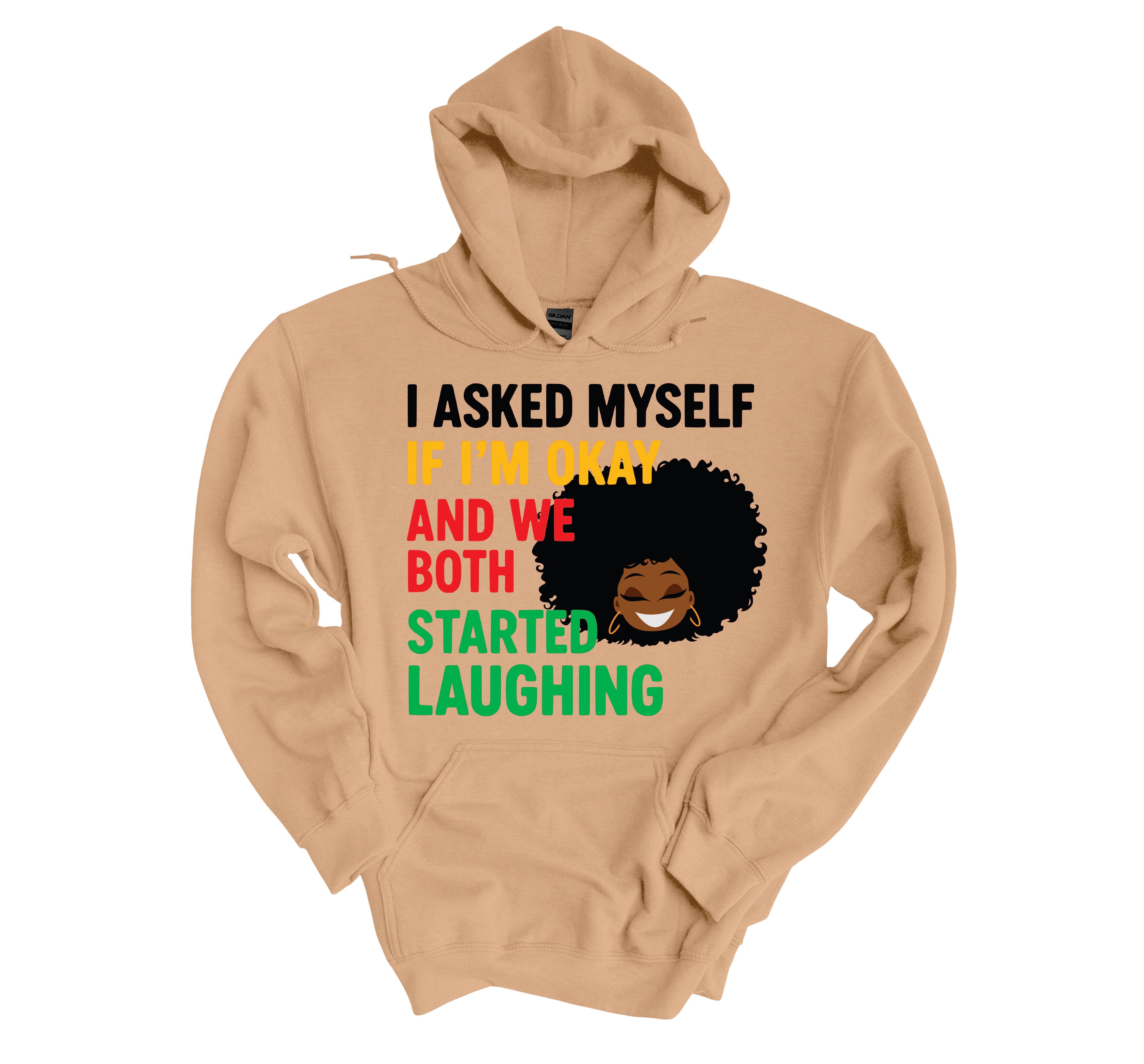 I Asked Myself Hoodie image 1